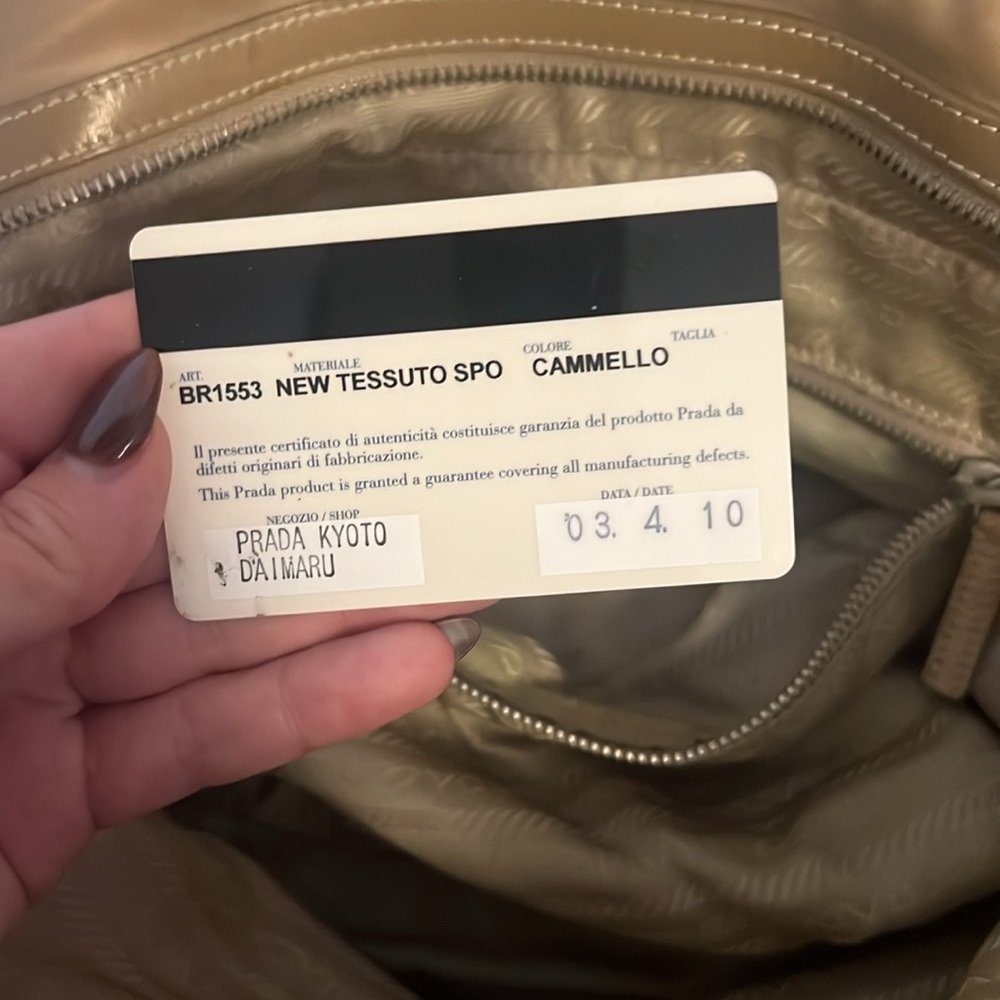Authentic Prada Bag - image 6